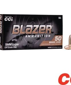 CCI Blazer 9mm 124gr. FMJ 50rds