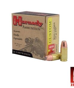 Hornady Custom 9mm 147gr. XTP 250rds