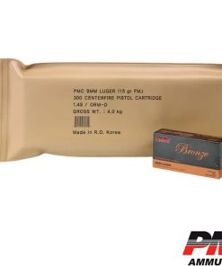 PMC 9mm 115gr. 300rds Battle Pack