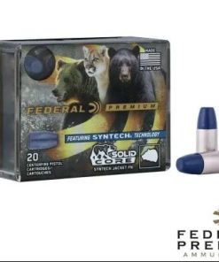 Federal Solid Core 9mm Luger +P 147gr SPJ (20rds & 200rds)