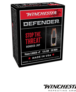 Winchester Defender Elite 9mm +P 124gr. BJHP 20rds