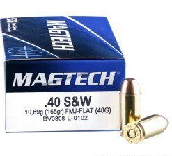 Magtech .40 S&W  - 165gr FMJ FN 50rds