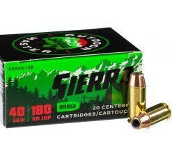 Sierra Outdoor Master .40 S&W 180gr JHP 20rds