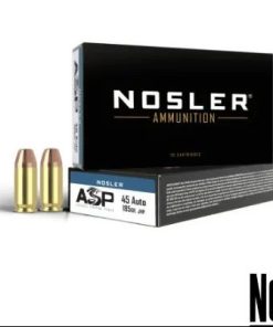 Nosler Match Grade ASP .45 ACP 230gr JHP (200rds & 400rds)