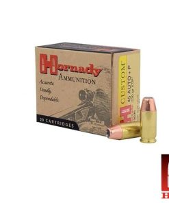 Hornady Custom .45 ACP +P 230gr. XTP (20rds & 200rds)