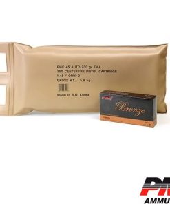 PMC Bronze .45 ACP 230gr. FMJ (250rds & 750rds) Battle Pack