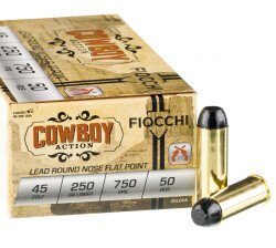 Fiocchi .45 Long-Colt 250gr LRNFP 500rds