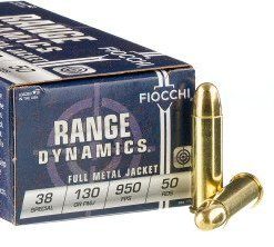 Fiocchi .38 Spl 130gr FMJ 50rds