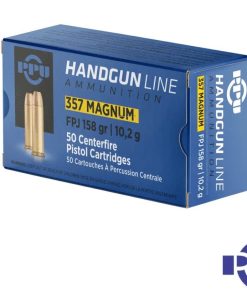 PPU.357 Mag Ammunition 158gr. FPJ (50rds & 500rds)