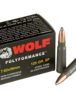 Wolf  7.62x39mm 125gr SP 1000rds