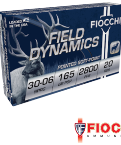 Fiocchi .30-06 Springfield 165GR PSP (20rds & 200rds)