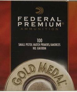 Federal Premium Gold Medal Small Pistol Match Primers #100M Box of 1000