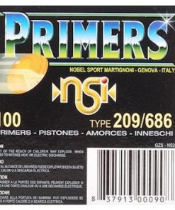 NobelSport Primers #209 Shotshell Case of 5000