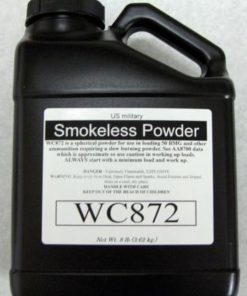 WC872 50BMG 8lbs of 872 Spherical Smokeless Powder