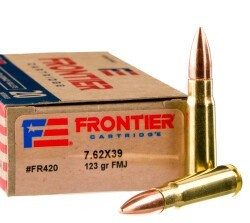 Hornady Frontier7.62x39 123gr FMJ 20rds