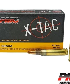 PMC X-Tac 5.56x45 62gr FMJ M855 1000rds