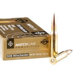 Prvi Partizan .308 Win 168gr HPBT (20rds & 200rds)