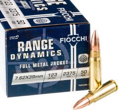 Fiocchi  7.62x39 123gr FMJ 500rds