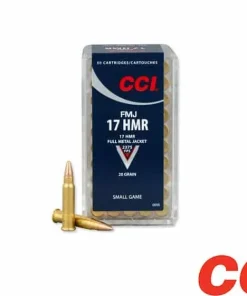 CCI .17 HMR 20gr. FMJ (50rds & 500rds)