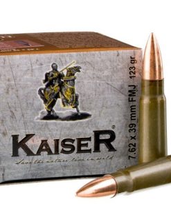 Kaiser 7.62x39mm123gr FMJ 20rds