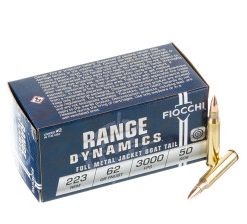 50 Rounds of .223 Ammo by Fiocchi - 62gr FMJBT