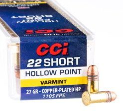 CCI .22 Short 27gr CPHP 5000rds