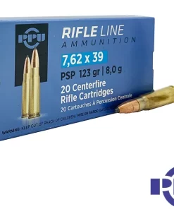 PPU 7.62×39 123gr. PSP (20rds & 1000rds)