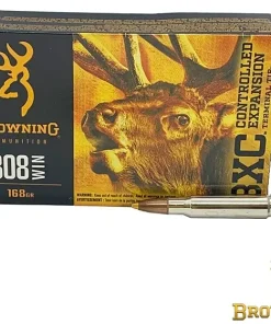 Browning BXC .308 Win 168gr. Terminal Tip 20rds
