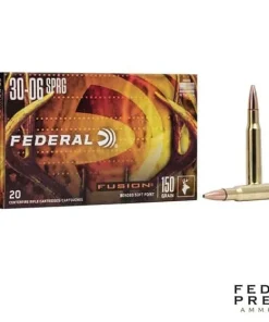 Federal Fusion .30-06 Springfield 150gr. SP (20rds & 200rds)