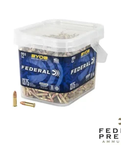 Federal Champion 22 LR 36 Gr Copper Plated Hollow Point 1375rds