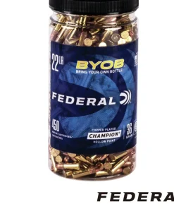 Federal BYOB .22LR 36gr. CPHP (450rds & 3600rds)
