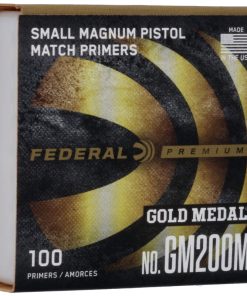 Federal Premium Gold Medal Small Pistol Magnum Match Primers #200M Box of 1000