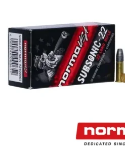 Norma Subsonic .22LR 40gr. HP (500rds & 5000rds)