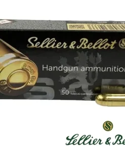 Sellier & Bellot .380 ACP 92gr. FMJ (50rds, 500rds & 1000rds)