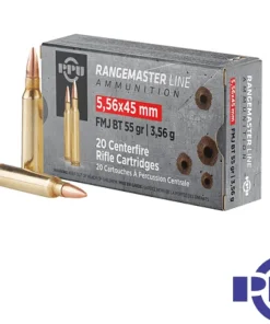 PPU Rangemaster 5.56 NATO 55gr FMJ-BT (20rds & 1000rds)