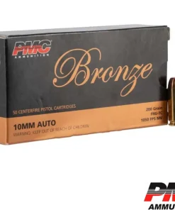PMC 10mm 200gr. FMJ-TC (50rds & 1000rds)