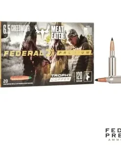 Federal Premium 6.5 Creedmoor 120gr. Trophy Copper (20rds & 200rds)