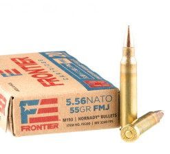 Hornady Frontier 5.56x45 55gr FMJ M193 20rds