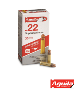 Aguila .22 LR Super Max Copper PSP 30 gr (50rds & 1000rds)