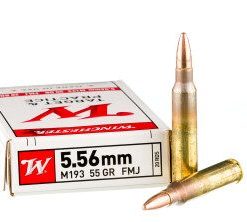 Winchester USA 5.56x45 55gr FMJ M193 (200rds & 1000rds)
