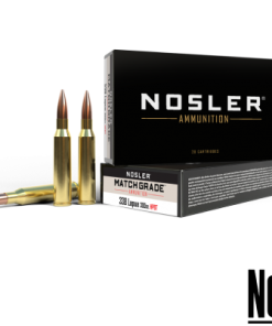 Nosler Match Grade .338 Lapua Mag 300gr. Competition HPBT 20rds