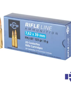 PPU 7.62x39mm 123gr. FMJ (20rds & 500rds)