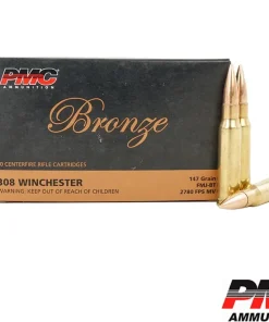 PMC Bronze .308 Win 147gr. FMJ-BT 500rds